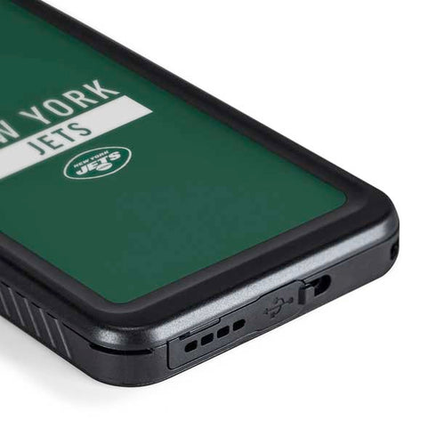 NFL New York Jets Green Performance Series Galaxy S24 Plus Waterproof Case