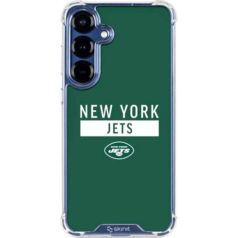 NFL New York Jets Green Performance Series Galaxy S25 Plus Clear Case