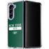 NFL New York Jets Green Performance Series Galaxy Z Fold5 5G Clear Case