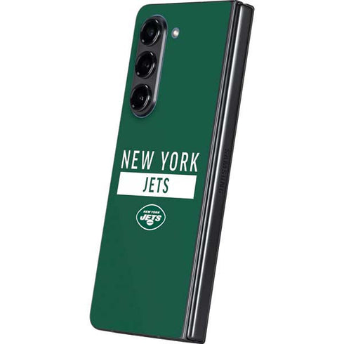 NFL New York Jets Green Performance Series Galaxy Z Fold5 5G Skin