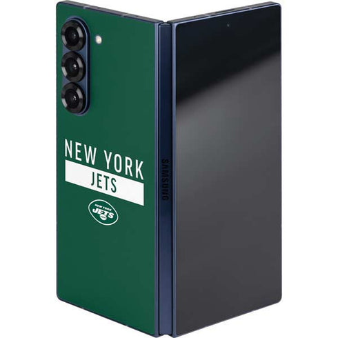 NFL New York Jets Green Performance Series Galaxy Z Fold6 Skin