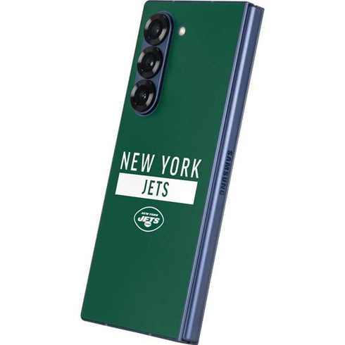 NFL New York Jets Green Performance Series Galaxy Z Fold6 Skin