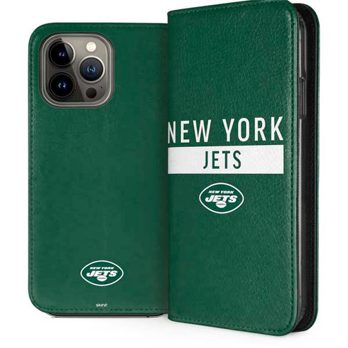 NFL New York Jets Green Performance Series iPhone 14 Pro Max Folio Case