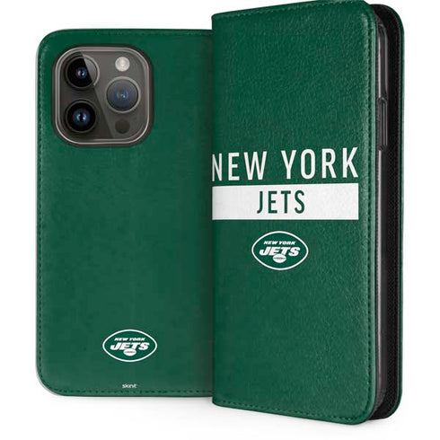 NFL New York Jets Green Performance Series iPhone 15 Pro Folio Case