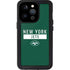 NFL New York Jets Green Performance Series iPhone 15 Pro Waterproof Case