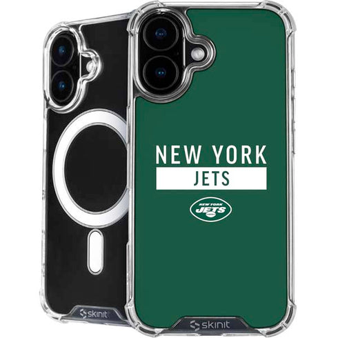NFL New York Jets Green Performance Series iPhone 16 MagSafe Case