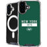 NFL New York Jets Green Performance Series iPhone 16 MagSafe Case