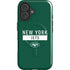 NFL New York Jets Green Performance Series iPhone 16 Magsafe Impact Case