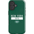 NFL New York Jets Green Performance Series iPhone 16 Plus Impact Case