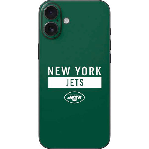 NFL New York Jets Green Performance Series iPhone 16 Plus Skin