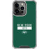 NFL New York Jets Green Performance Series iPhone 16 Pro Clear Case