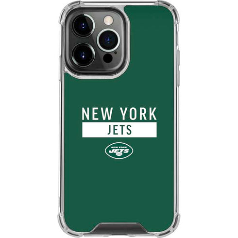 NFL New York Jets Green Performance Series iPhone 16 Pro Max Clear Case