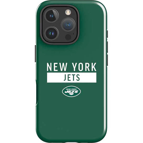 NFL New York Jets Green Performance Series iPhone 16 Pro Max Impact Case