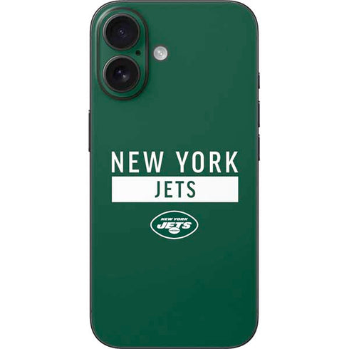 NFL New York Jets Green Performance Series iPhone 16 Skin