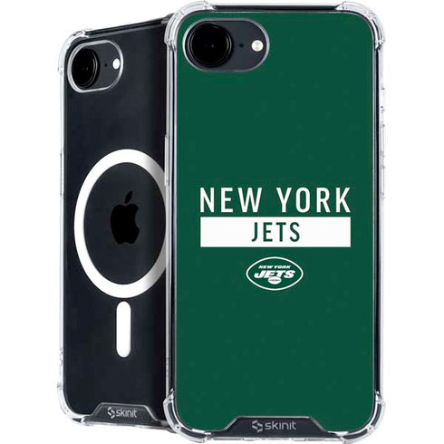 NFL New York Jets Green Performance Series iPhone 16e MagSafe Case