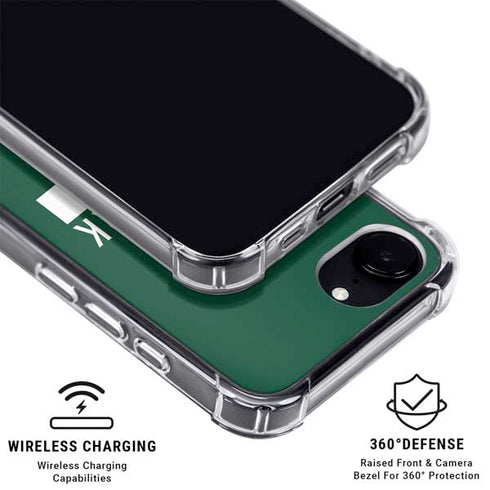 NFL New York Jets Green Performance Series iPhone 16e MagSafe Case