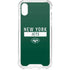 NFL New York Jets Green Performance Series iPhone XS Clear Case