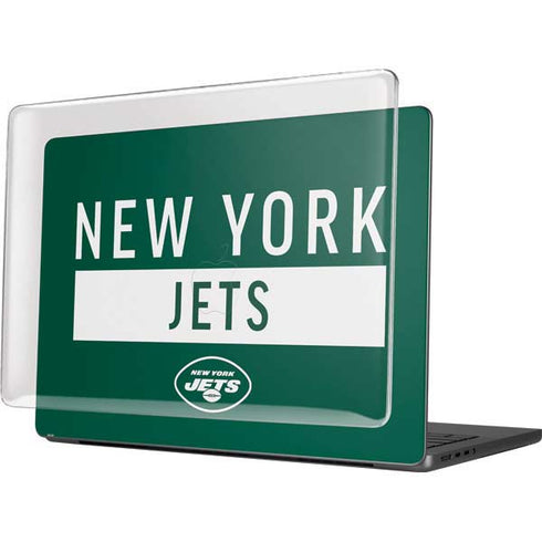 NFL New York Jets Green Performance Series MacBook Pro 14in (2021-24) Case plus Skin