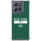 NFL New York Jets Green Performance Series Moto G 5G (2025) Clear Case