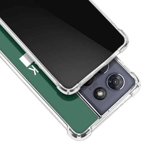 NFL New York Jets Green Performance Series Moto G 5G (2025) Clear Case