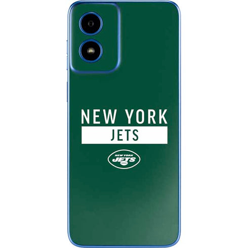 NFL New York Jets Green Performance Series Moto G Play 4G (2024) Skin