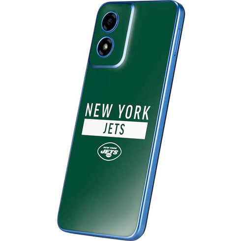 NFL New York Jets Green Performance Series Moto G Play 4G (2024) Skin