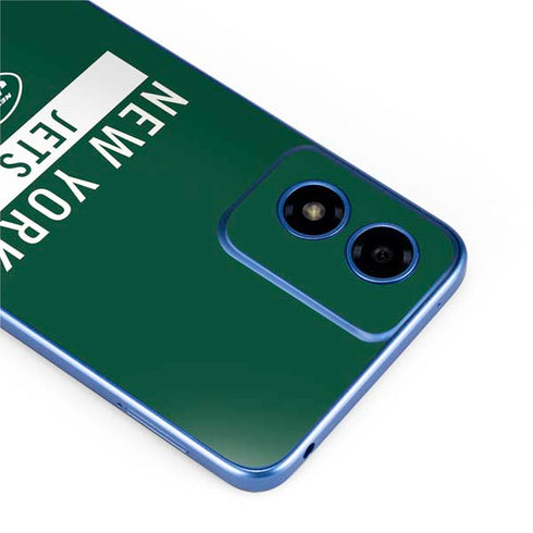 NFL New York Jets Green Performance Series Moto G Play 4G (2024) Skin
