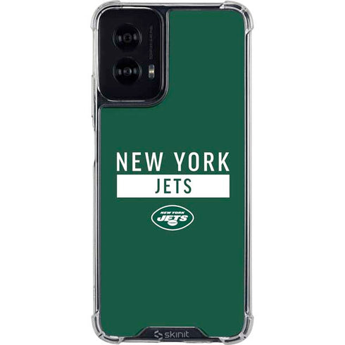 NFL New York Jets Green Performance Series Moto G Power 5G (2024) Clear Case