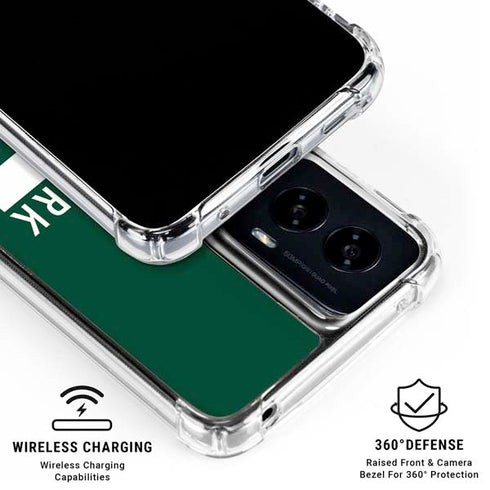 NFL New York Jets Green Performance Series Moto G Power 5G (2024) Clear Case