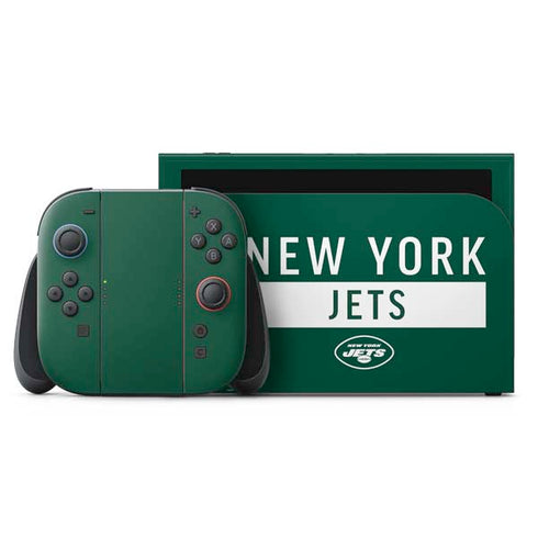 NFL New York Jets Green Performance Series Nintendo Switch 2 (2025) with Joy-Con Skin