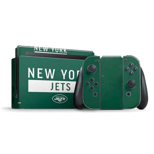 NFL New York Jets Green Performance Series Nintendo Skins