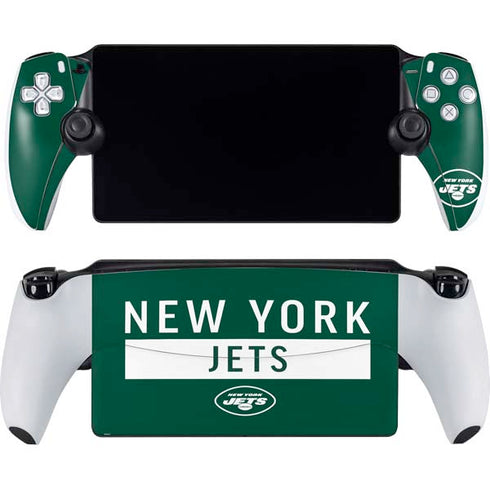 NFL New York Jets Green Performance Series PlayStation Portal Remote Player Skin