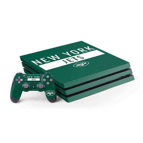 NFL New York Jets Green Performance Series PlayStation PS4 Skins