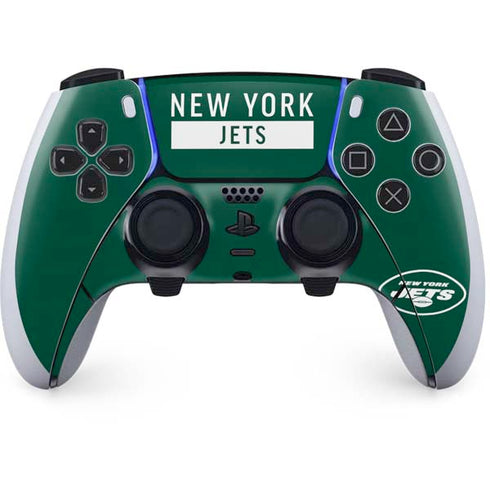 NFL New York Jets Green Performance Series PlayStation PS5 Skins
