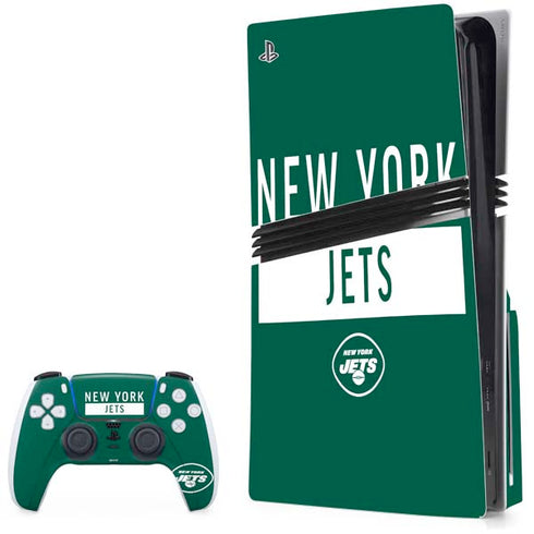 NFL New York Jets Green Performance Series PlayStation PS5 Skins