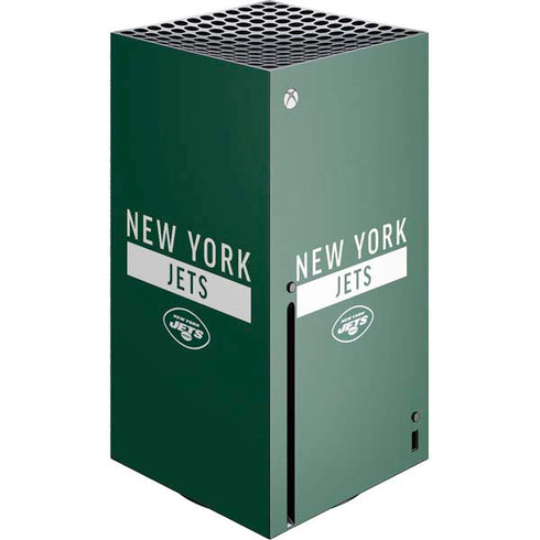 NFL New York Jets Green Performance Series Xbox Series X Skins