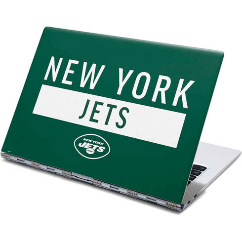 NFL New York Jets Green Performance Series Yoga 910 2-in-1 14in Touch-Screen Skin