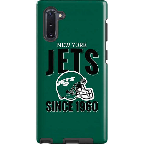 NFL New York Jets Helmet Galaxy Cases