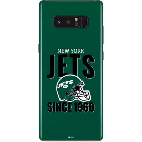 NFL New York Jets Helmet Galaxy Note 8 Skin