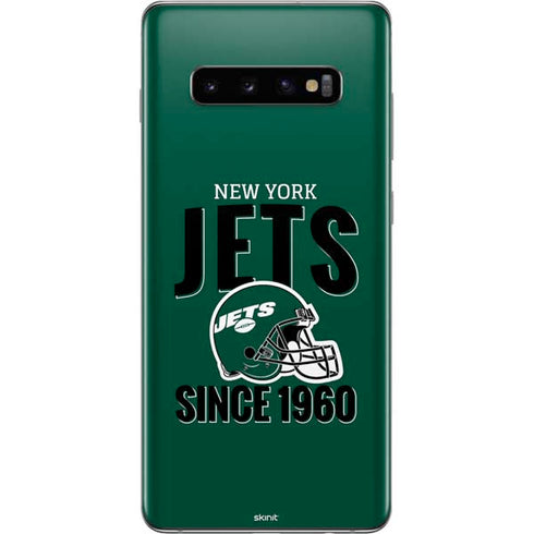 NFL New York Jets Helmet Galaxy S10 Plus Skin