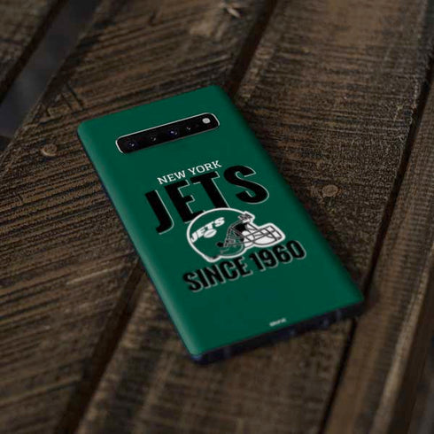 NFL New York Jets Helmet Galaxy S10 Plus Skin