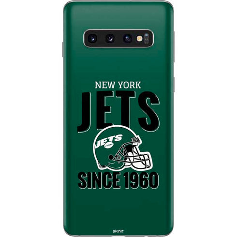 NFL New York Jets Helmet Galaxy S10 Skin