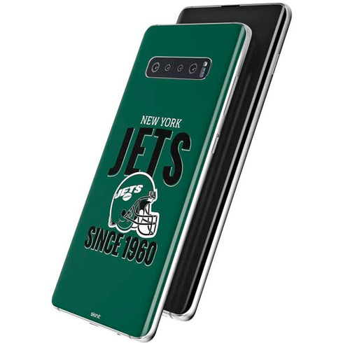 NFL New York Jets Helmet Galaxy S10 Skin