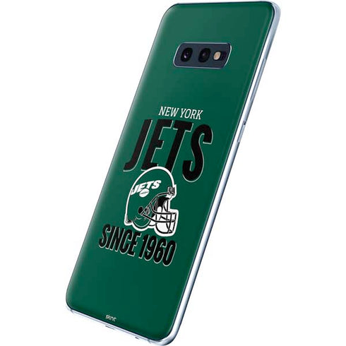 NFL New York Jets Helmet Galaxy S10e Skin
