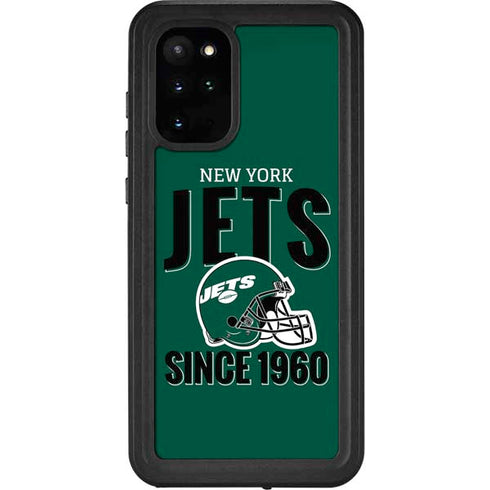 NFL New York Jets Helmet Galaxy S20 Plus Waterproof Case