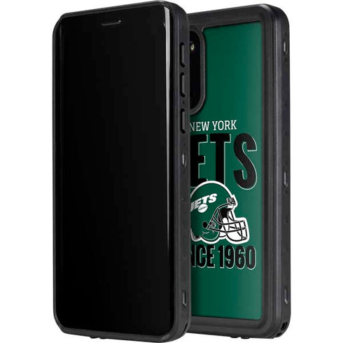 NFL New York Jets Helmet Galaxy S20 Plus Waterproof Case