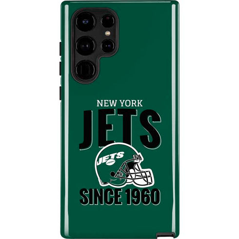 NFL New York Jets Helmet Galaxy Cases