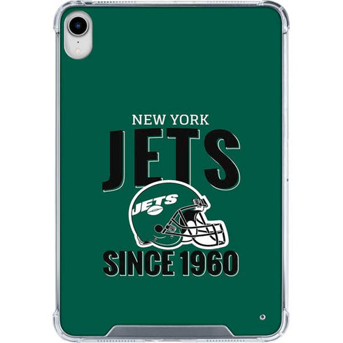 NFL New York Jets Helmet iPad 11th Gen (2025) Clear Case