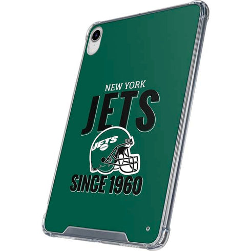 NFL New York Jets Helmet iPad 11th Gen (2025) Clear Case