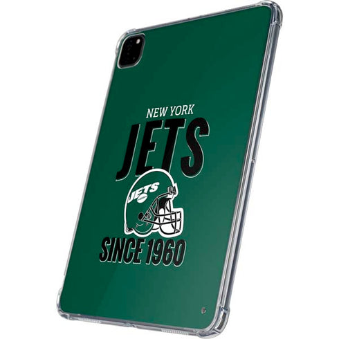 NFL New York Jets Helmet iPad Pro 11in (2024) Clear Case